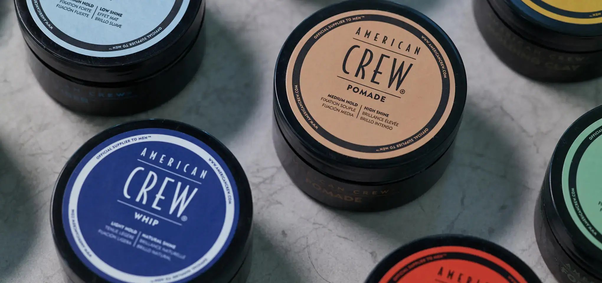 Hair Pomade, - Gel, and Hair American Styling Cream, Products Crew