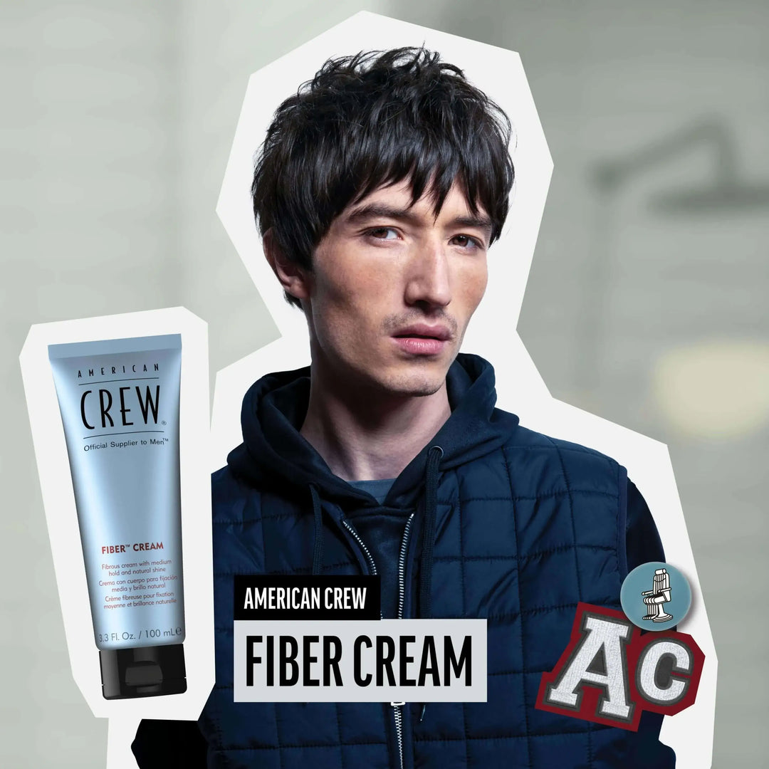 Finished Beauty Image of Fiber Cream by American Crew