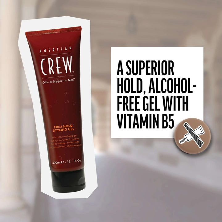 Key Benefit of Firm Hold Styling Gel by American Crew