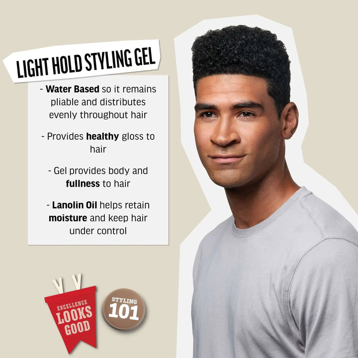 Benefits of Light Hold Styling Gel by American Crew