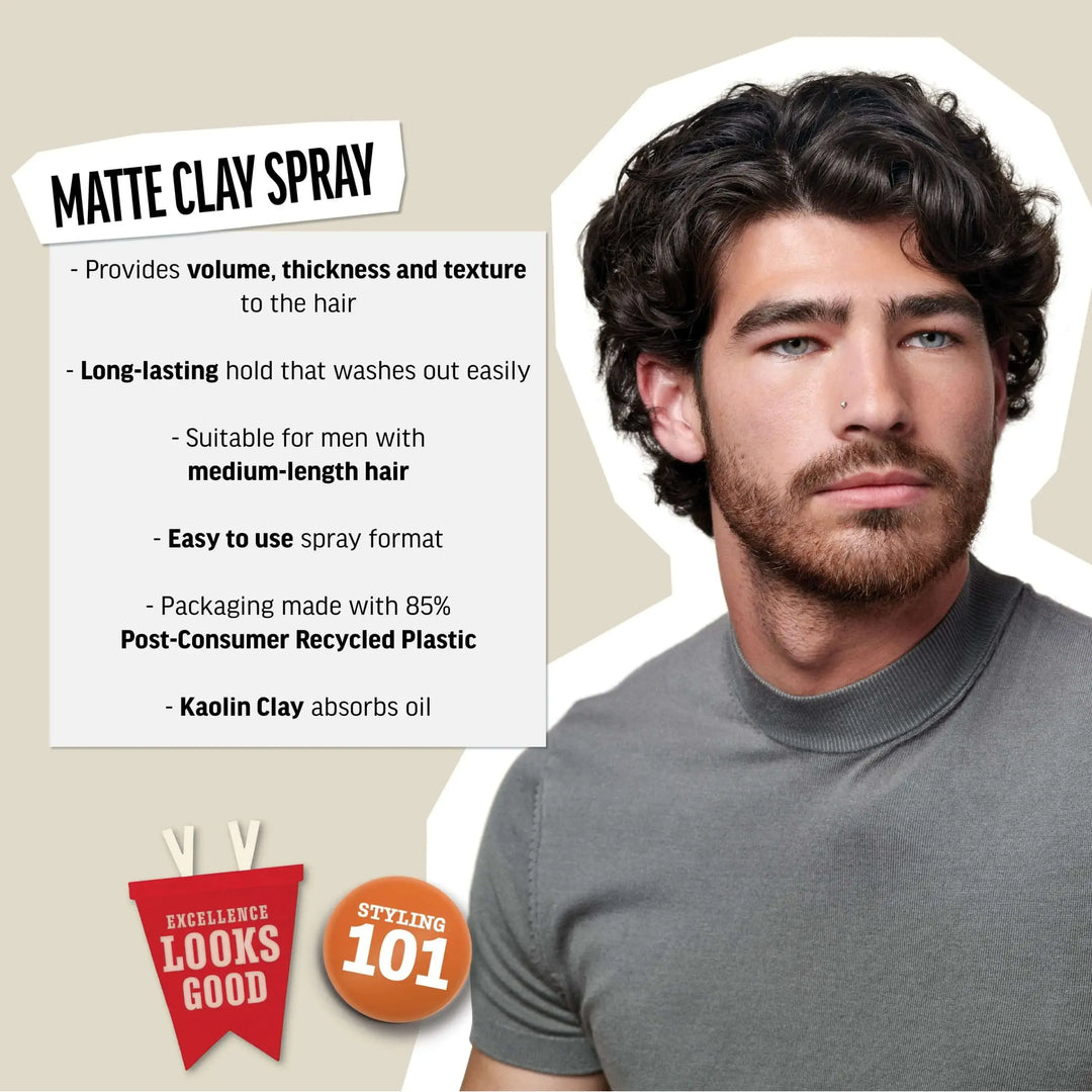 American Crew Matte Clay Spray Benefits