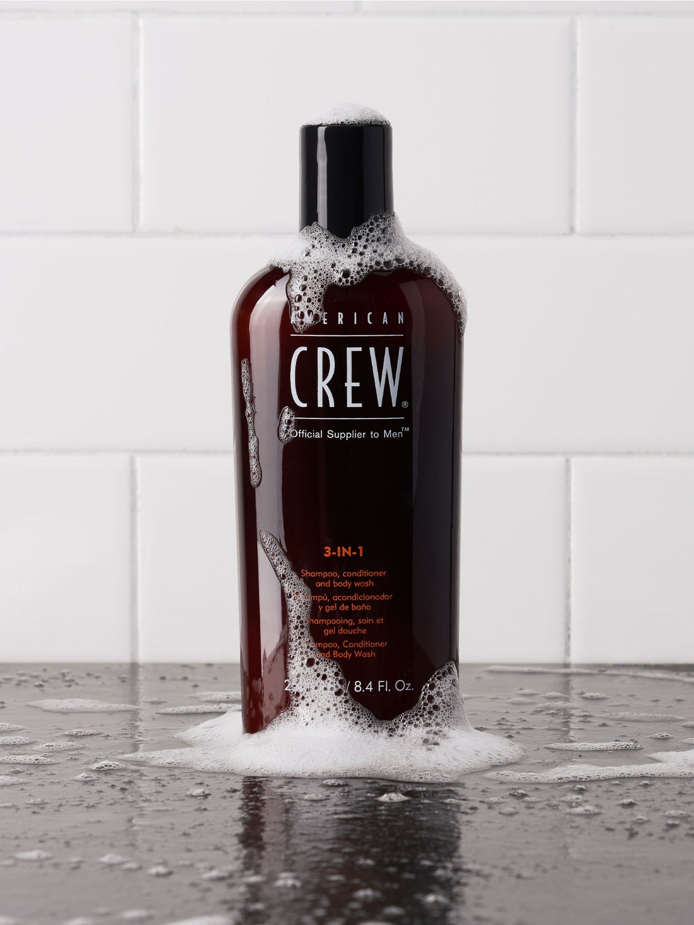 Men\'s 3in1 Shampoo Conditioner American Crew Body - and Wash