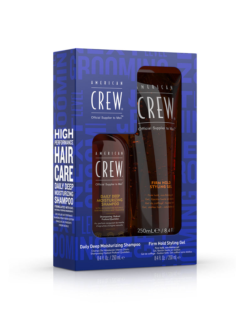 Hold Gel Daily Set - Hair Gift Set American Crew